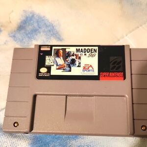 Madden 96 Nintendo Game Cartridge - Gray